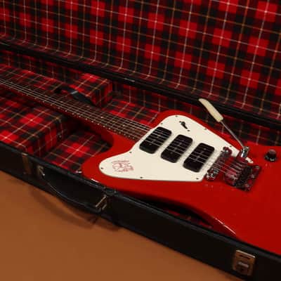 1965 Gibson Firebird III Non-Reverse - Cardinal Red - All Original image 22