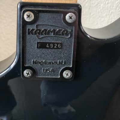 Kramer Baretta Monsters of Rock 1987 Black image 13