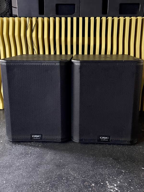 QSC KS118 3600-Watt 18" Active Subwoofer - Black (2021) image 1