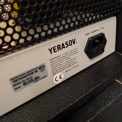 Yerasov Detonator 50 Gitarrentopteil neuwertig image 3