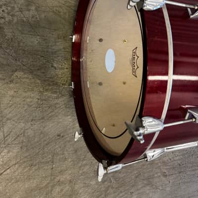 Yamaha BBD-620U Stage Custom Birch 20x17" Bass Drum 2009 - 2014 - Cranberry Red image 6