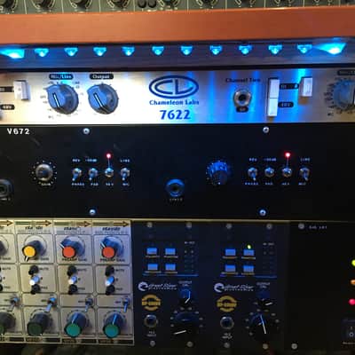 Telefunken V672/2  Dual Mic Pre  Racked and ready image 2