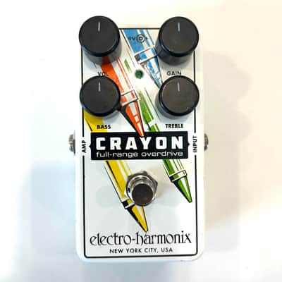 Electro-Harmonix Crayon Full Range Overdrive – Rich, Dynamic Drive with Serious Tone Shaping image 2