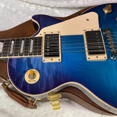 NEW! Gibson Les Paul Standard '50s Blueberry Burst - Only 9 lbs - Authorized Dealer - G07433 image 9