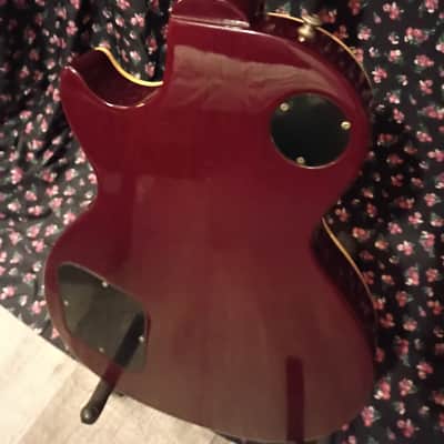 Gibson Les Paul Deluxe 30th Anniversary 2000 - 2001 Wine Red HH Rare image 10