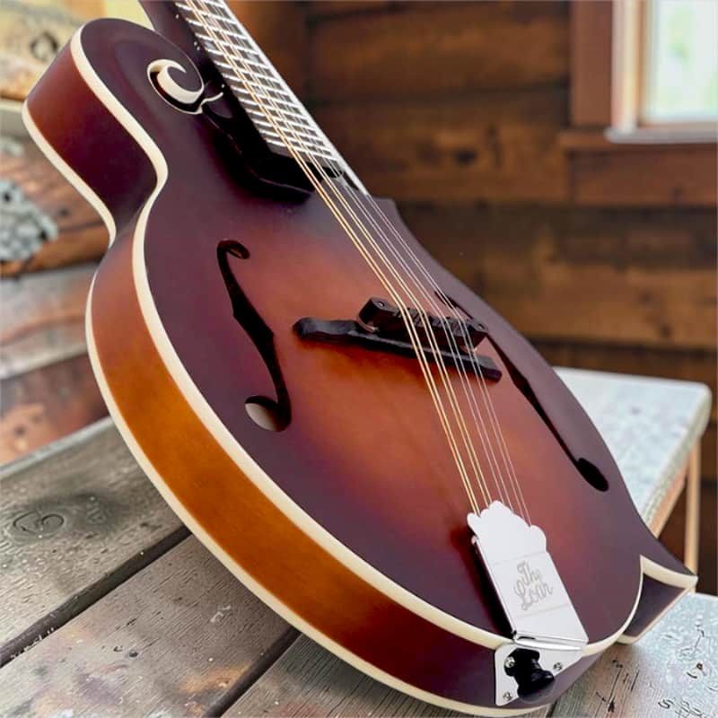 The Loar F-Style Mandolin Solid Top Brownburst LM-310F-BRB image 1