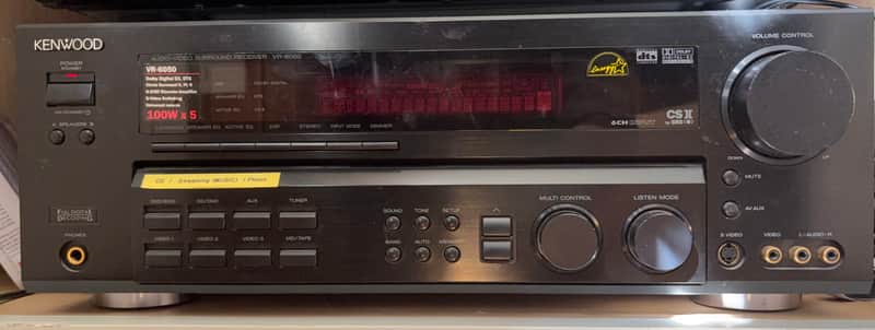 Kenwood VR-6050 Audio-Video Surround Receiver image 1