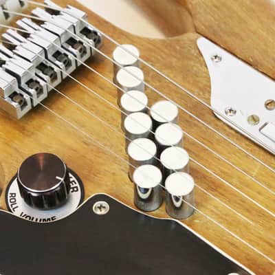 1968 Bunker Hell-Bender Wild Hippie Glam Rock Vintage Electric Guitar Walnut Crazy Pickups image 7