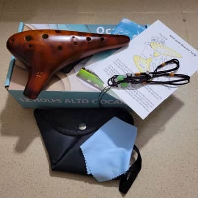 Alto C Ocarina โ 12 Holes for Clear, Deep Sound | Beginner-Friendly | Handcrafted in 2 Colors image 7