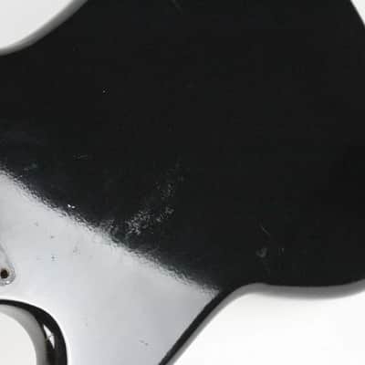 1977 Vintage Fender Musicmaster Bass Original Black Finish BODY ~CLEAN~ USA 1970s image 14