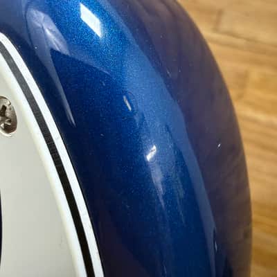 Fender Standard Stratocaster Guitar 2006-MIM- Electron Blue- 8lbs 2oz w/gig bag image 23