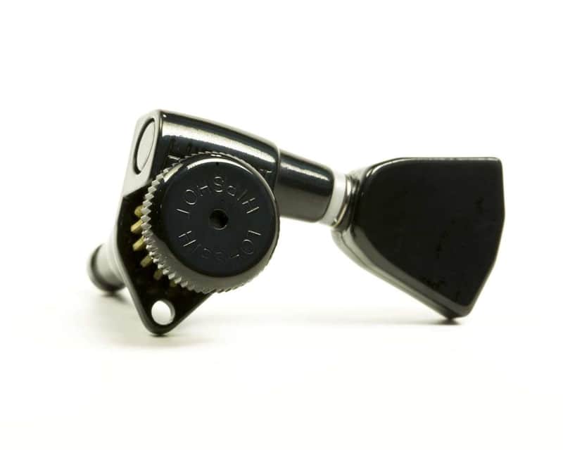 Genuine Hipshot Button Set of 6 D04 Black also fits Grover image 1