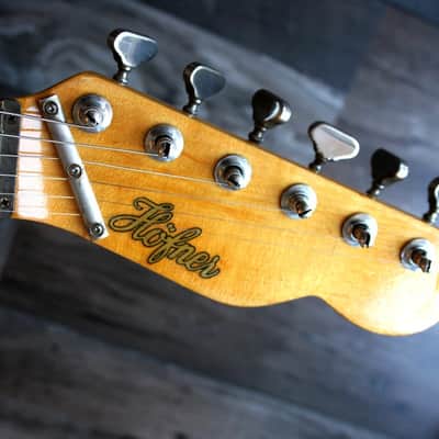Hofner 171 Thinline 1972 Dark Brown Sunburst image 5