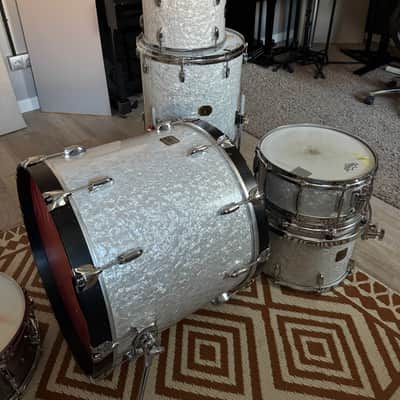 Gretsch Usa custom rock set 2010-2020 - White marine pearl image 2