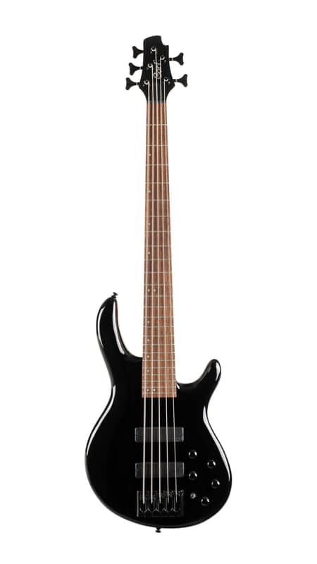 Cort Artisan Series C5 Deluxe 5-String Bass Black (C5DELUXEBK-U) image 1