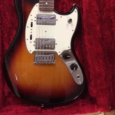 Fender  Pawn Shop Mustang Special Tobacco Burst MIM - Beautiful Guitar with Case image 2
