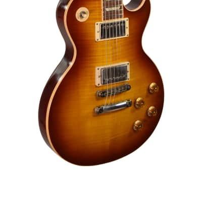 Gibson Les Paul Standard Plus Top 2005 Electric Guitar w/ OHSC – Used 2005 - Ice Tea Burst image 7