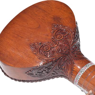 SITAR~VILAYAT KHAN STYLE~6 MAIN, 12 -13 SYMPATHETIC STRINGS~WITH GIG BAG, MIZRAB image 5