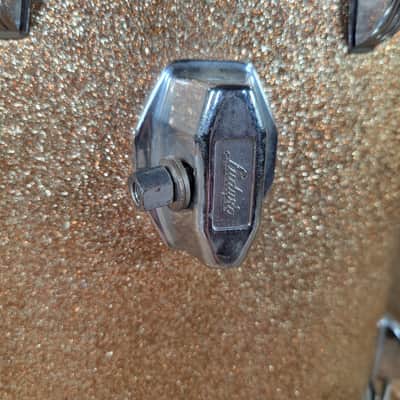 Ludwig Pro Beat Rack Tom 14" x 15" 1976 - Champagne Sparkle image 6