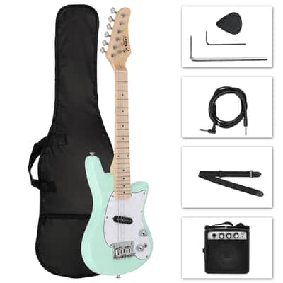 Glarry 30" Junior Electric Guitar Mini Size for Kids With Amp image 1