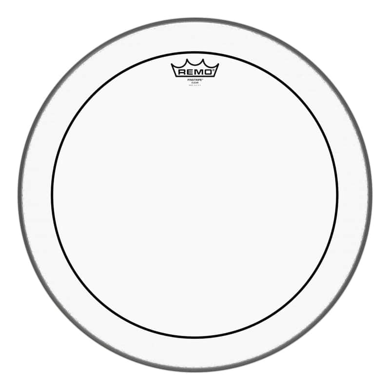 Remo Pinstripe Clear Drumhead 18" image 1