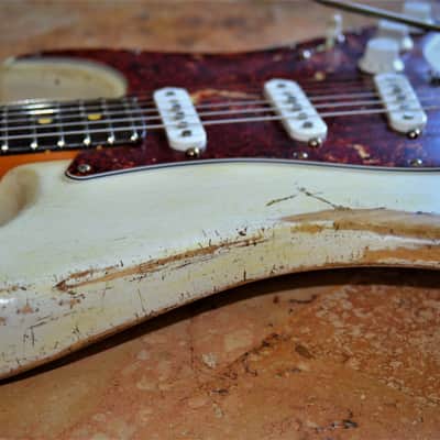 Fender Stratocaster White Heavy Relic Rosewood Custom Shop 69's image 21