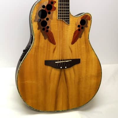Ovation Celebrity CC44-FKOA Koa Mid-Depth Acoustic-Electric Guitar