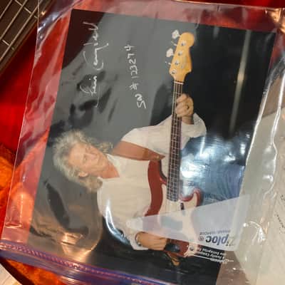 Fender Precision Bass with Rosewood Fretboard 1966 - All Original! - Candy Apple Red - Chris Cambell - Bob Seger image 20