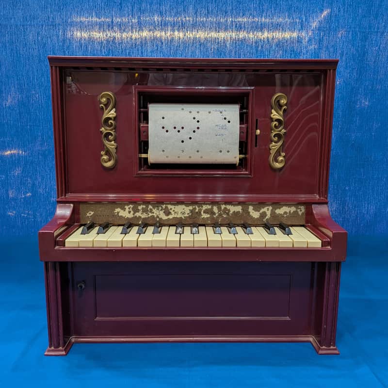 Vintage J. Chein & Co. PianoLodeon Toy Player Piano image 1