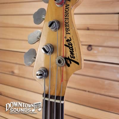 FEATURING THE CLAW 1969 Fender Precision Bass with G&G-Style Hard Case - Stripped Natural, 10.2lbs, Fender "The Claw" Solid Brass Bridge image 11