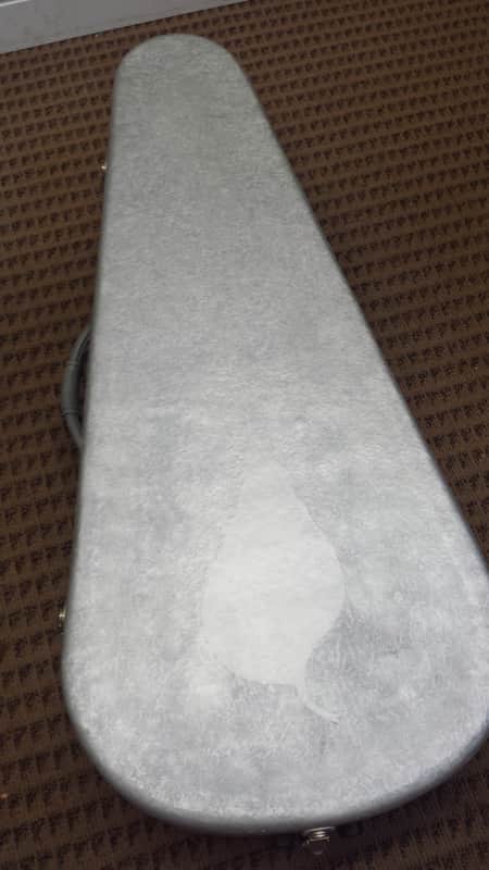 Mark Leaf Near Mint Condition! Classical Guitar Case, Silver/Burgundy image 1