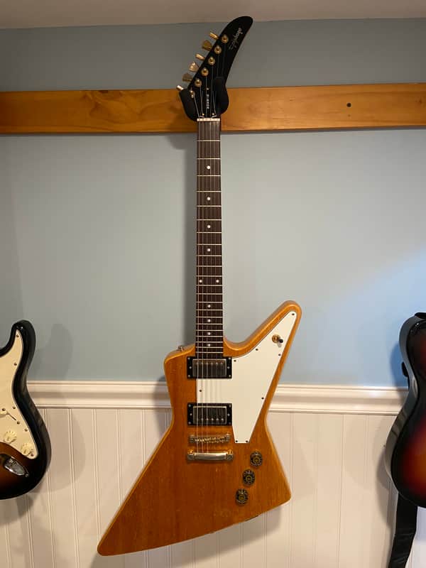Epiphone Korina Explorer 2001 - Natural image 1