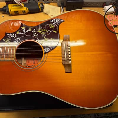 2024 Gibson Hummingbird Original Heritage Cherry Sunburst Acoustic OHSC image 16