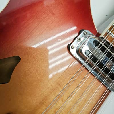 Rickenbacker 360/12 FG Fireglo Made in USA 1996 Semi Hollow 12 String E.Guitar image 5
