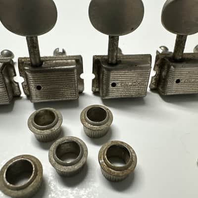 Fender Stratocaster Single Line Kluson Tuner Set 1957-64 Pre-CBS 1957 1958 1959 image 6