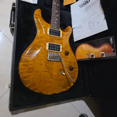 Paul Reed Smith PRS Paul Reed Smith Custom 24 20th anniversary 2006 amber Vintage Yellow Tiger image 4