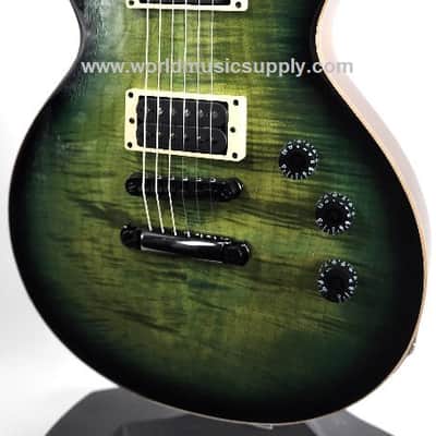 ESP ESP USA Custom Eclipse w/ Seymour Duncan with Case - Dark Lime Sunburst Serial#: US25293 image 9