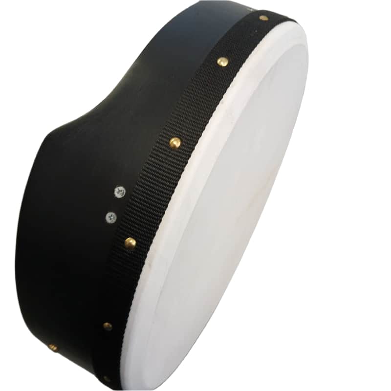 Bodhran Set 16" Natural Skin With Tipper, Bag & Tuning Key image 1