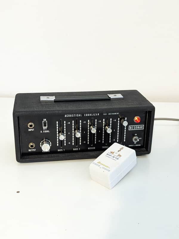 Rare Vintage Echolette Resonar Acoustical Coil Equalizer (Made in Japan, 220V + 110V Step-Down Transformer Included) image 1