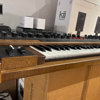Moog Minimoog Voyager XL 61-Key Monophonic Synthesizer 2010 - Black with Wood Cabinet image 3