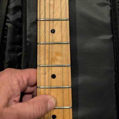 G&L ASAT Classic USA Red Sunburst on Ash image 4