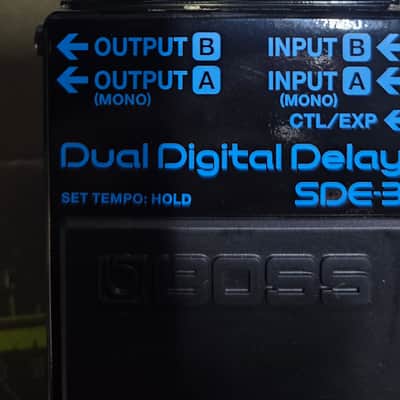 Boss SDE-3 Dual Digital Delay 2024 - Present - Black image 7
