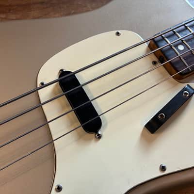 1973 Fender Musicmaster Bass - refin Nitro image 9