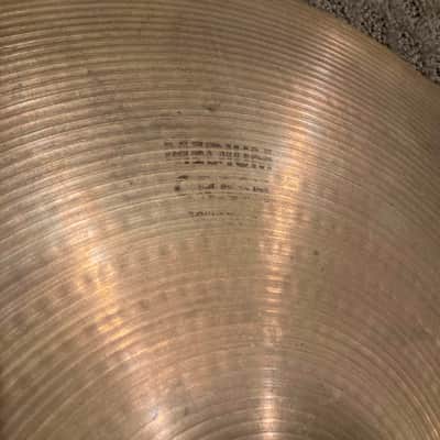 Zildjian A Series 18 Medium and 18 Medium Thin Crashes cracked 80s image 4