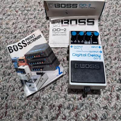 Boss DD-2 Digital Delay (Blue Label) 1985