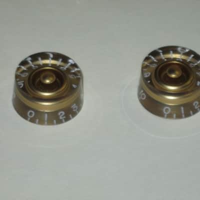 TWO new genuine Gibson GOLD SPEED KNOBS (ONLY TWO of the 4 knobs from the PRSK-020 set are for sale) image 14