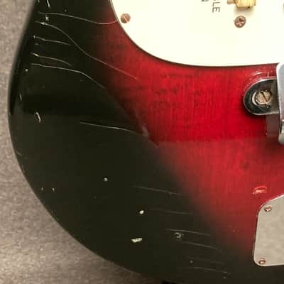 Hofner Galaxie 176 Mid-60's - Red Burst image 13