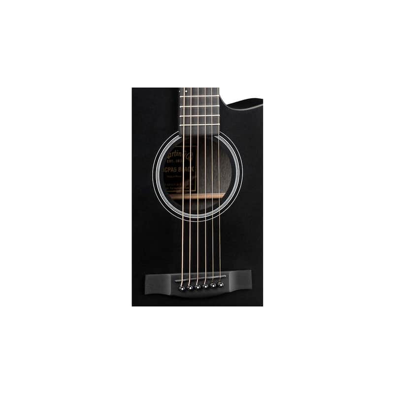 Martin OMCPA5 Black Performing Artist Series 6-string Acoustic
