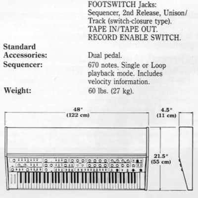 Sequential Prophet T8 76-Key 8-Voice Polyphonic Synthesizer 1983 - 1986 - Black with Wood Sides image 6