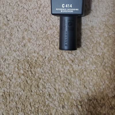 AKG C414 XLS Large Diaphragm Multipattern Condenser Microphone 2010s - Black image 2